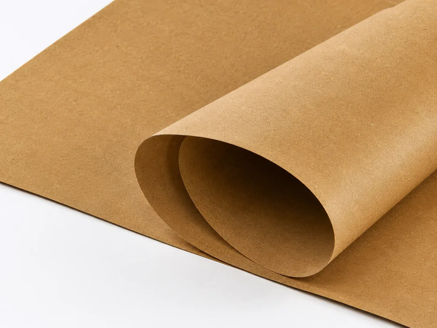 Kraft display board for natural retail display stands