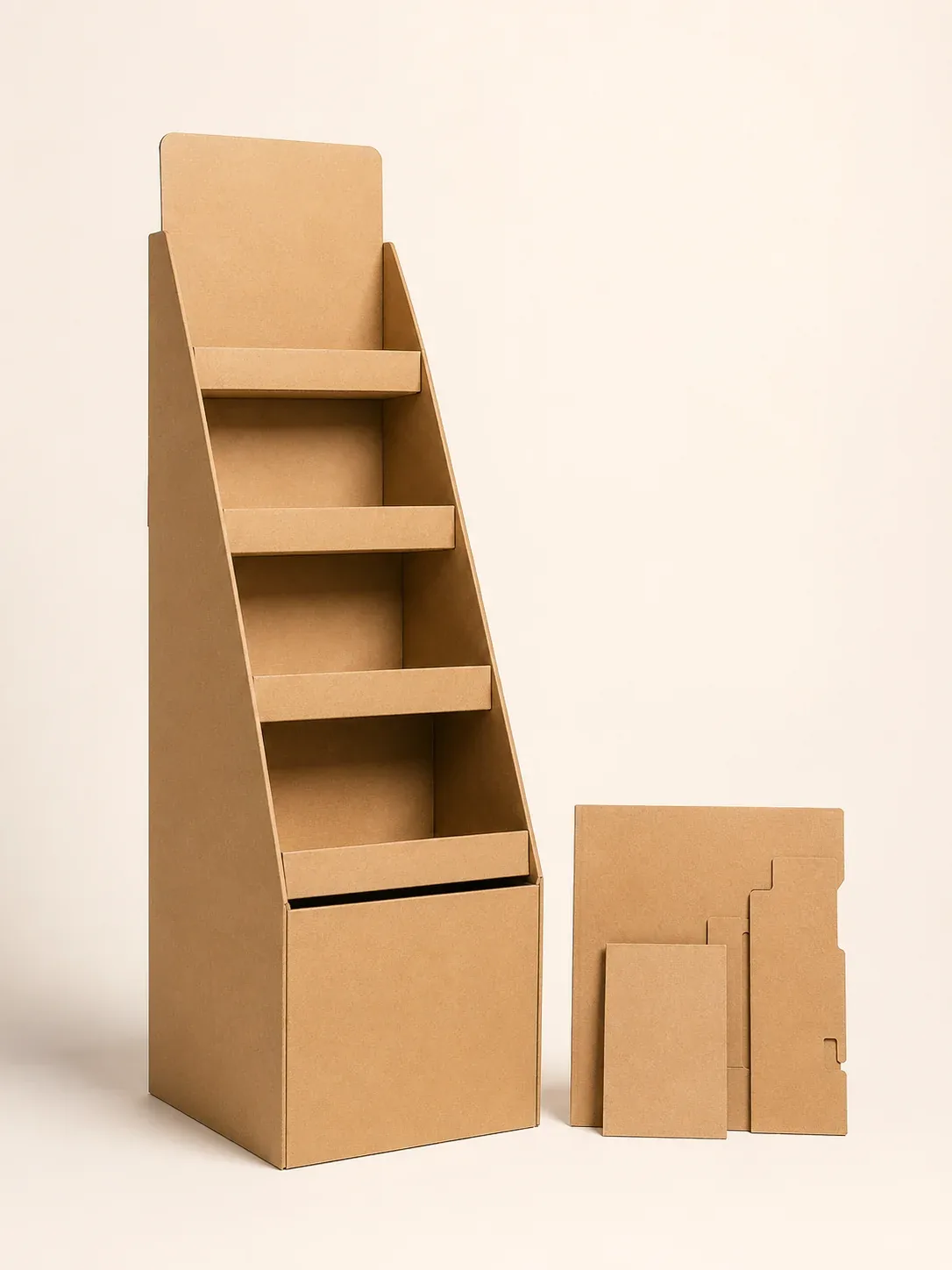 Sustainable cardboard display stand solutions for responsible retail brands