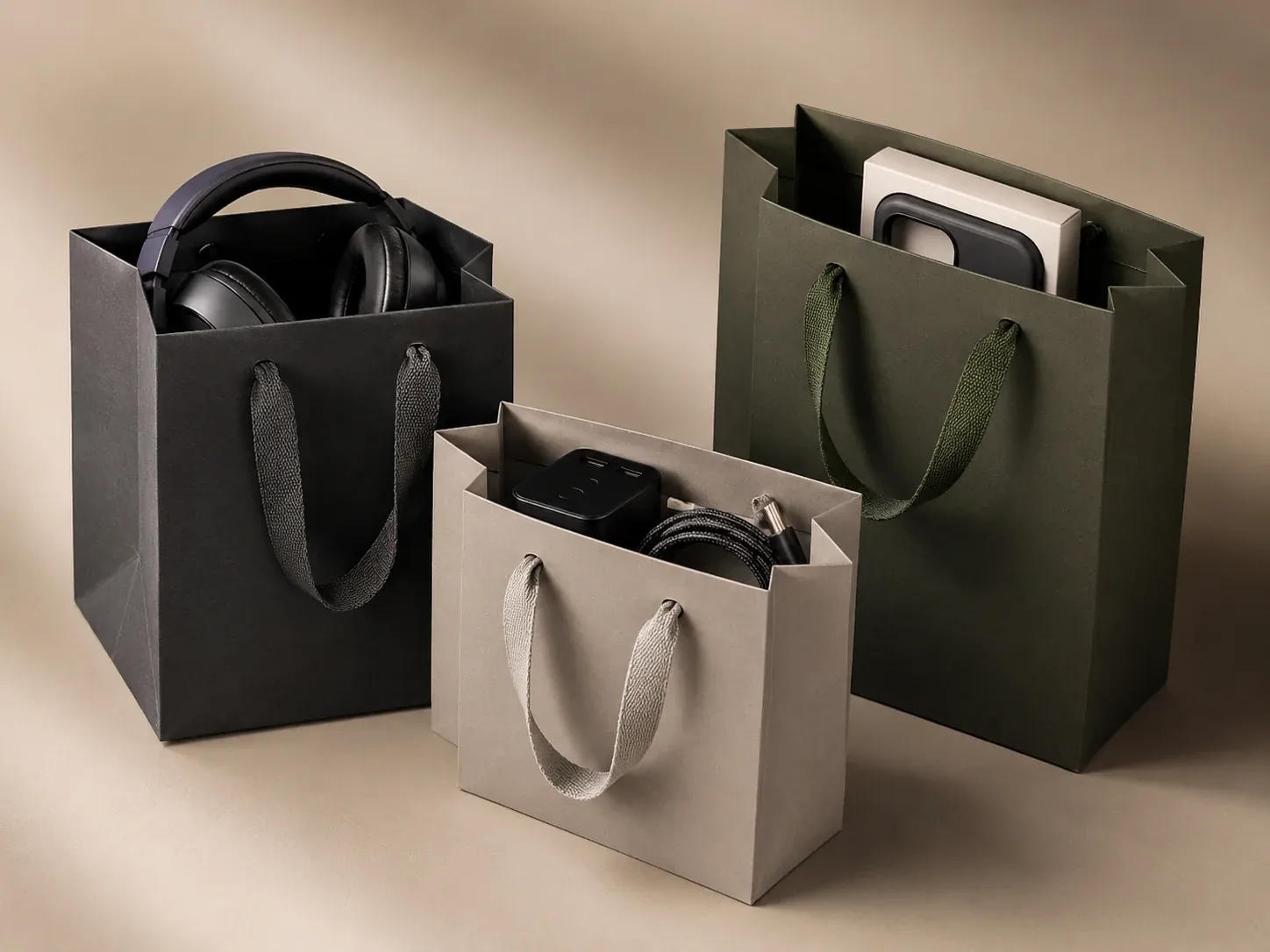 Electronics Paper Bags