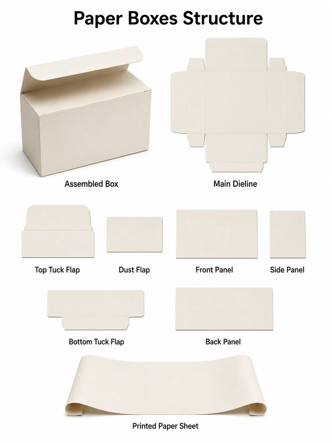 Custom paper box inserts and packaging solutions for product protection and presentation