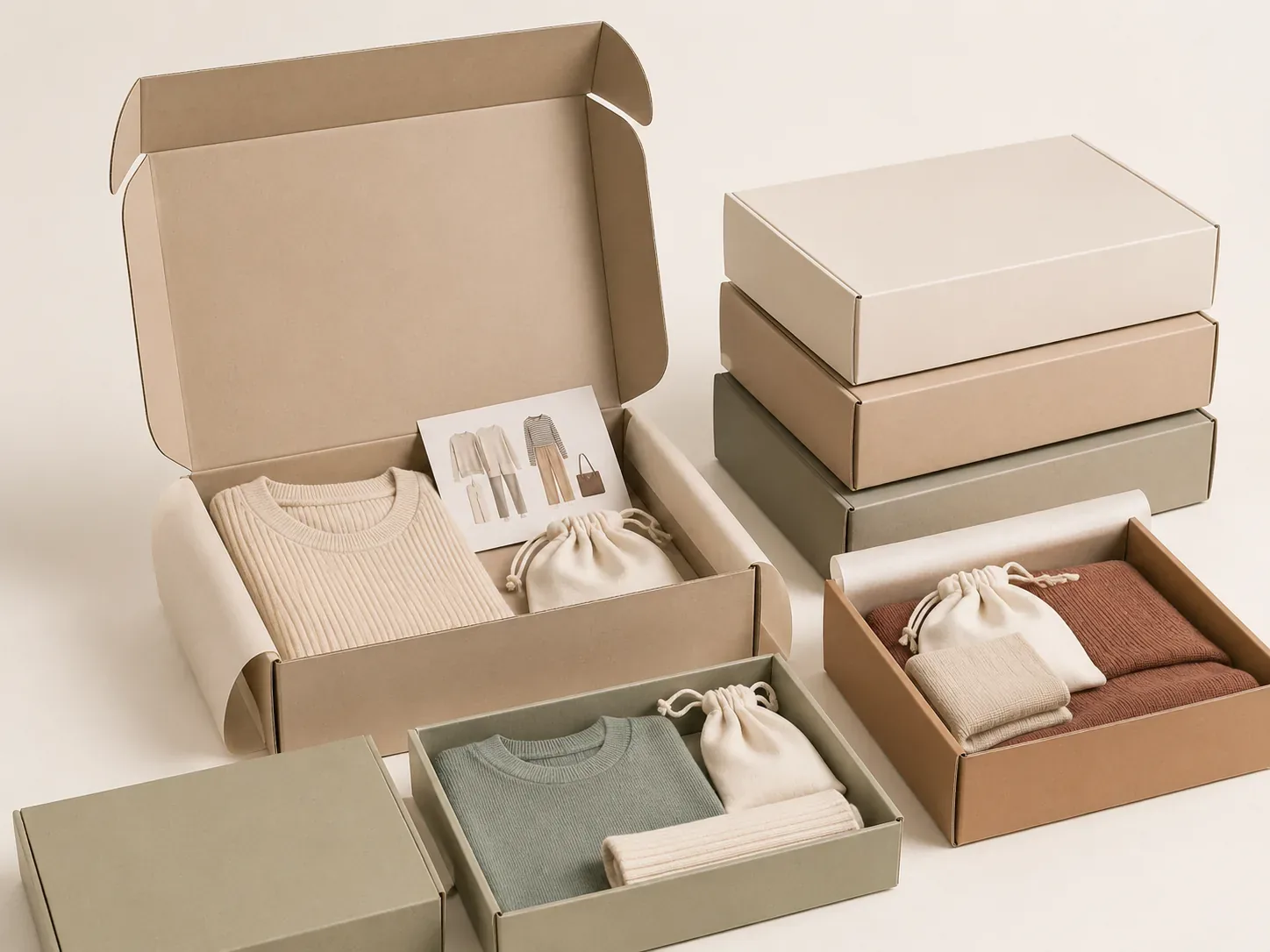 Direct-to-consumer apparel packaging.