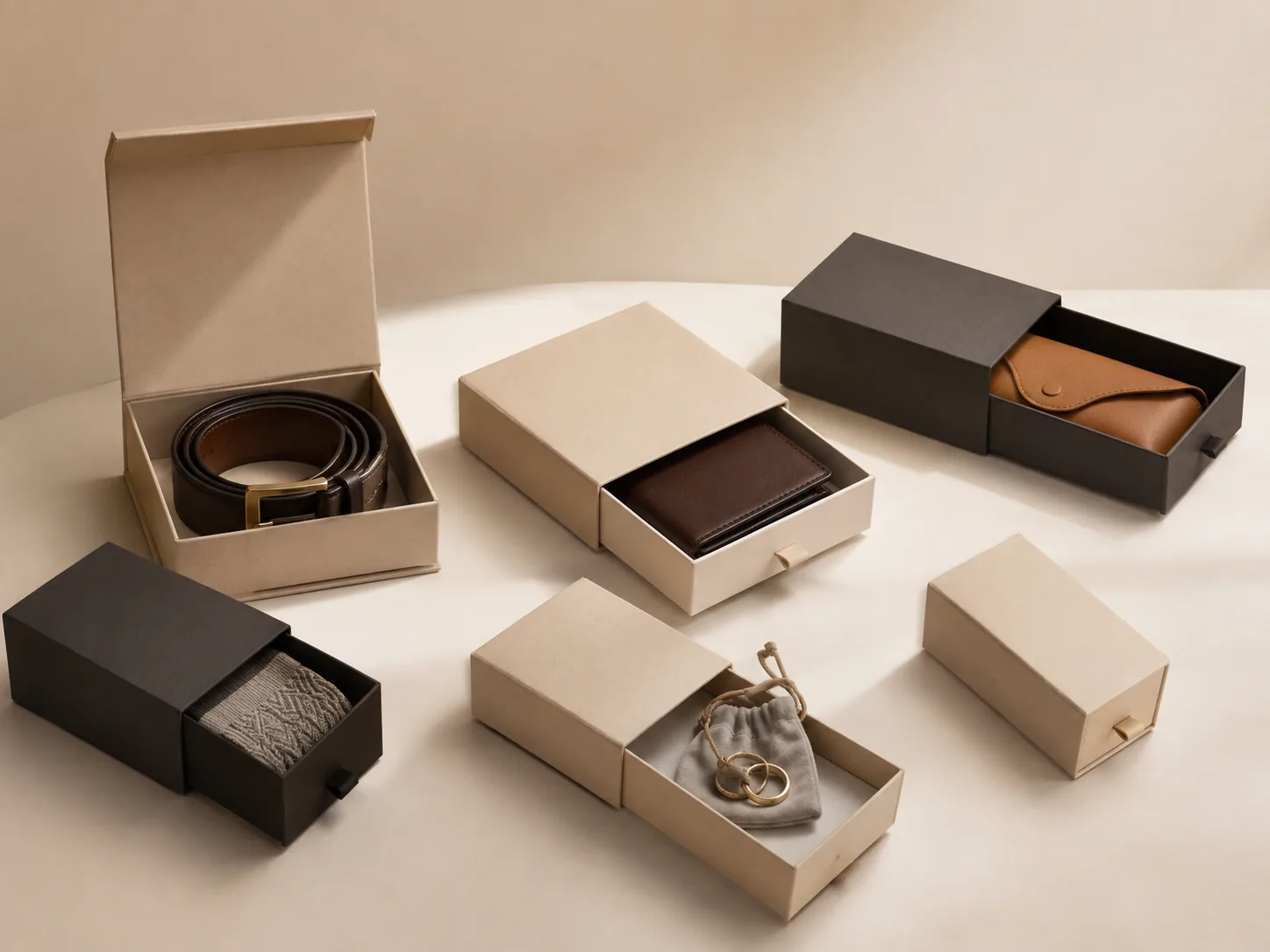 Custom packaging for fashion accessories and small apparel items