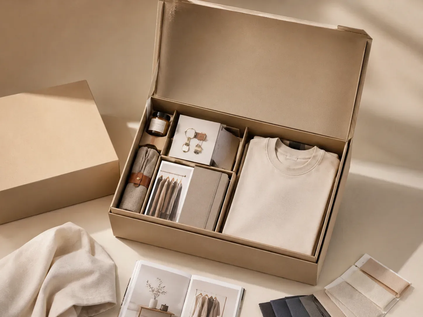 Fashion launch kit and influencer packaging
