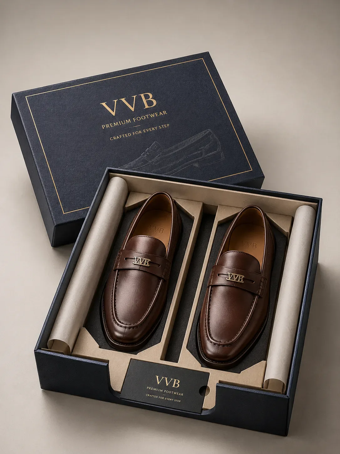 Footwear and fashion accessory set packaging with protective insert.