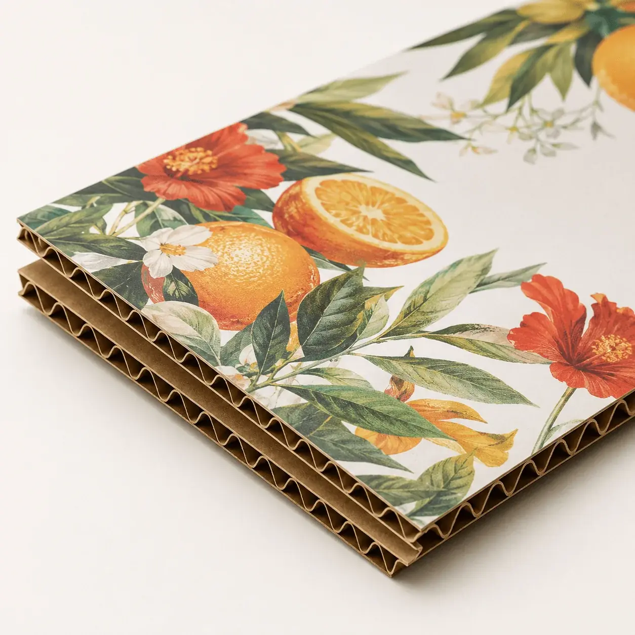 Coated Printed Paper