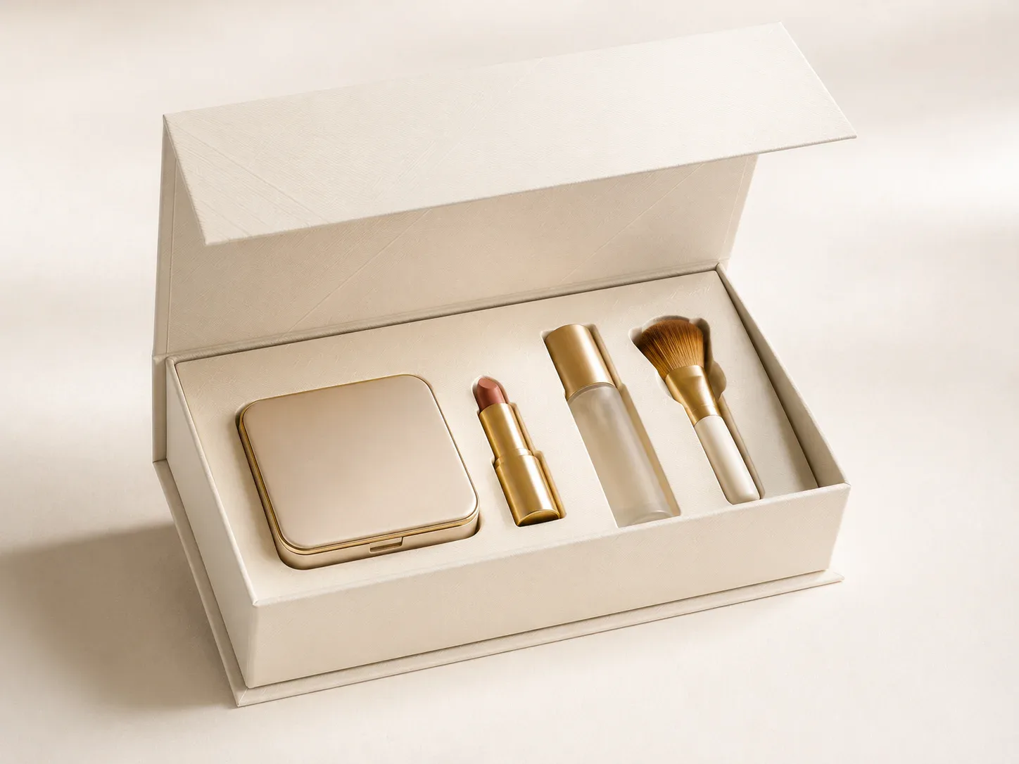 Paper boxes for beauty packaging.