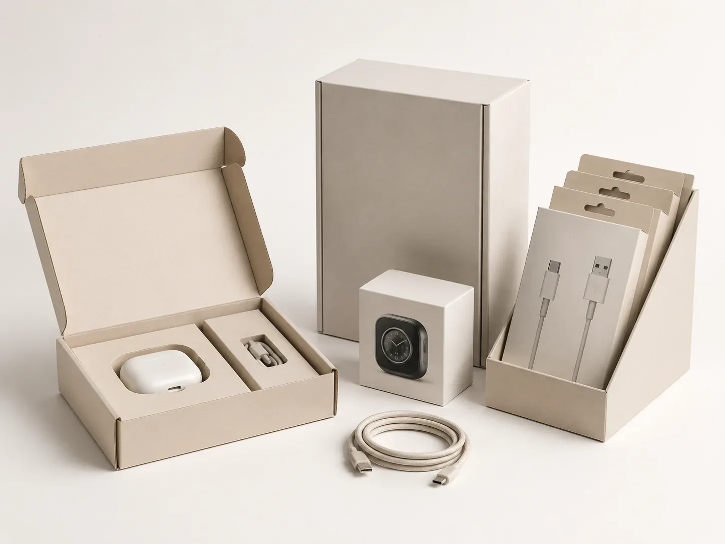 Electronics and tech packaging