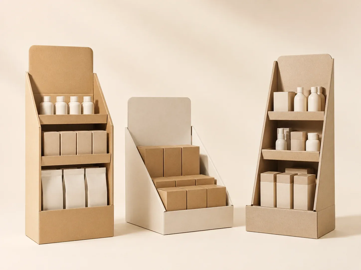 Retail display packaging for campaign-ready product presentation
