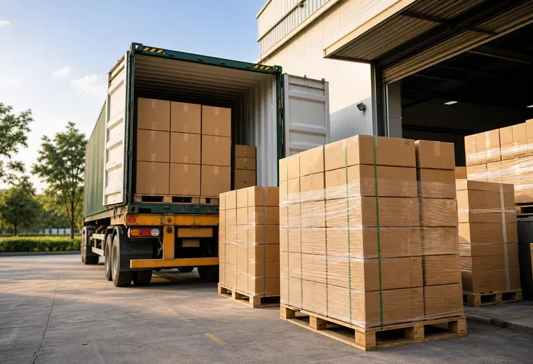 Final shipment review for export-ready paper packaging