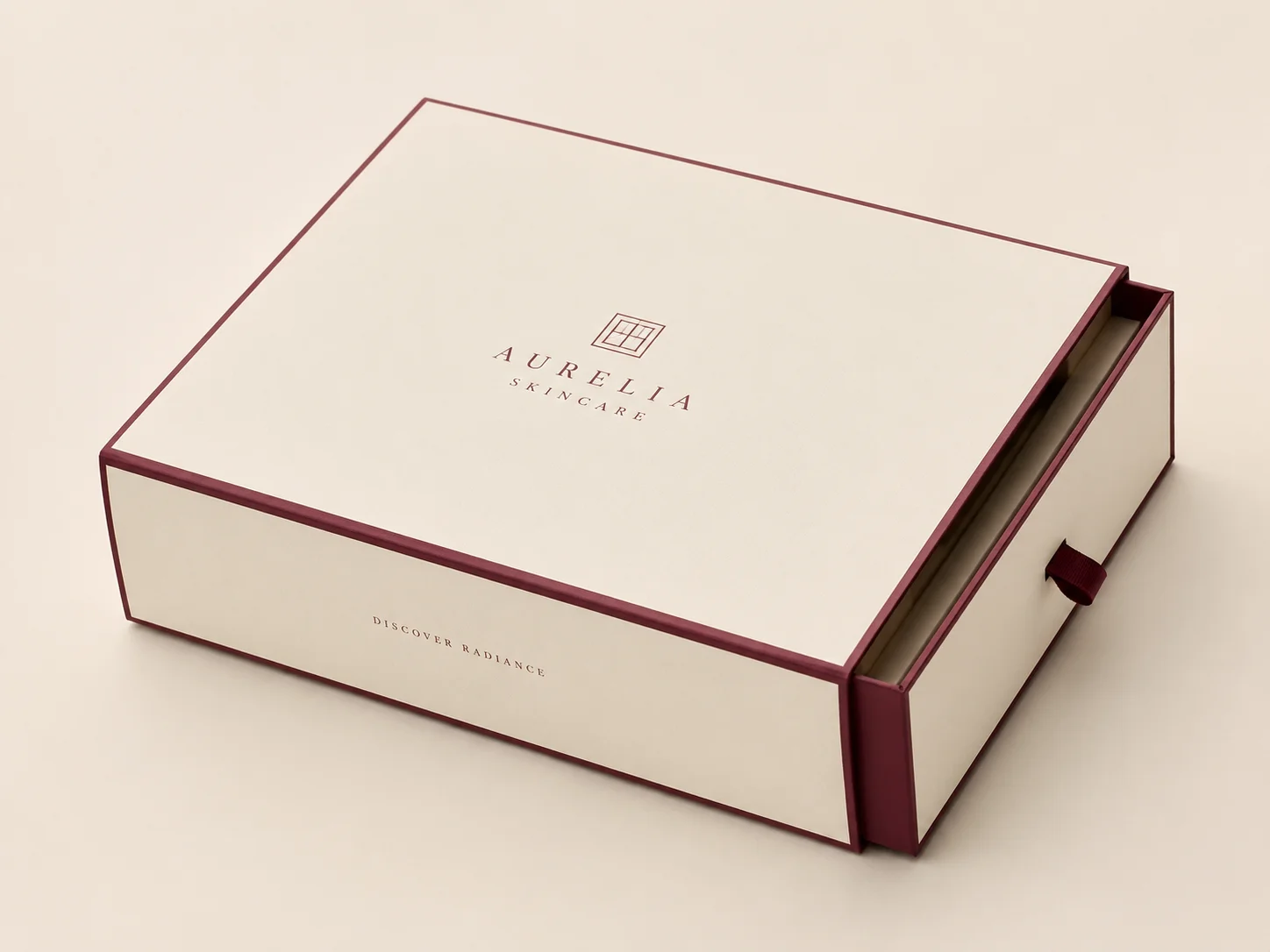 Matte lamination on e-commerce packaging.