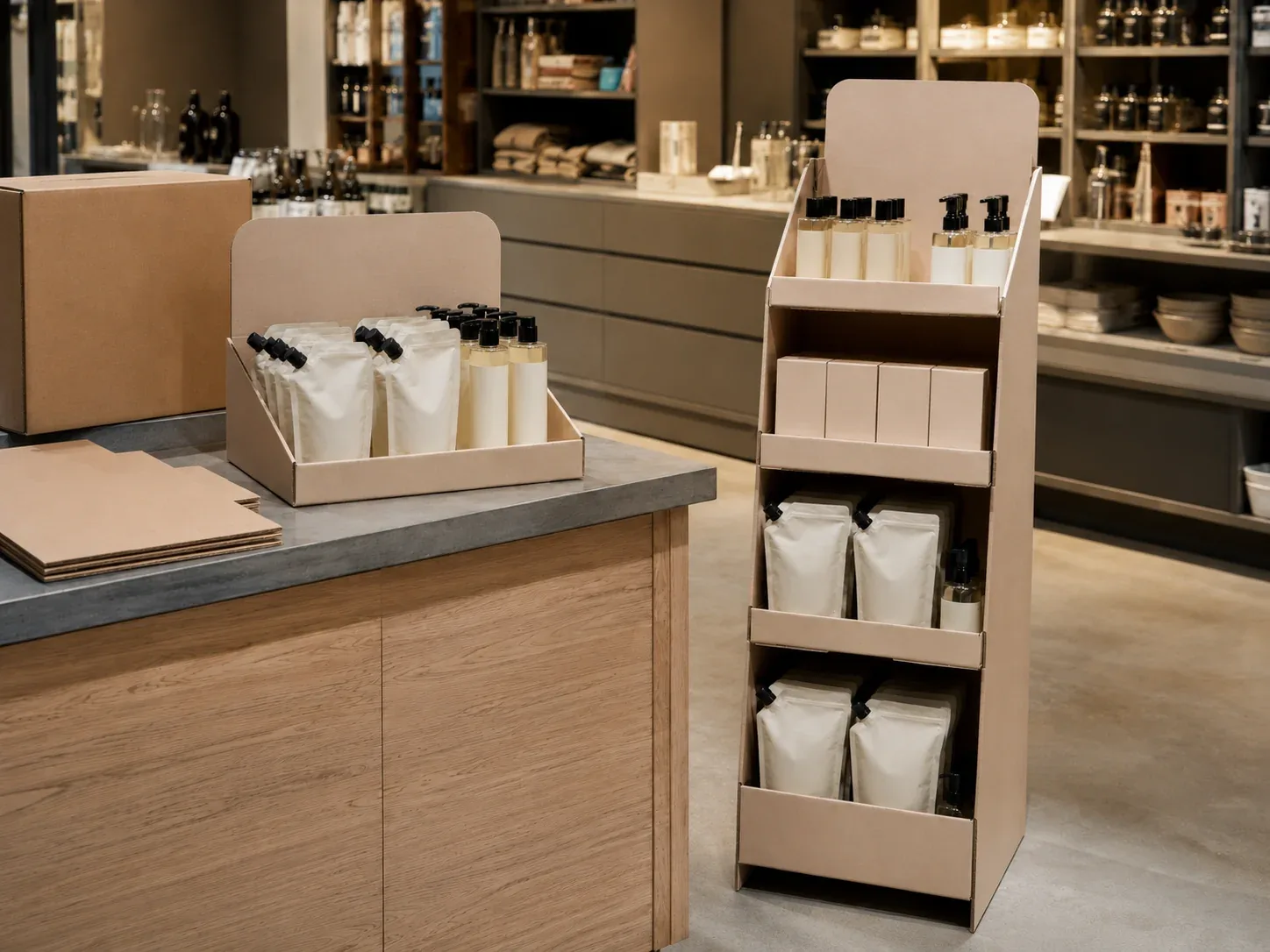 Display-ready e-commerce packaging for omnichannel promotions.