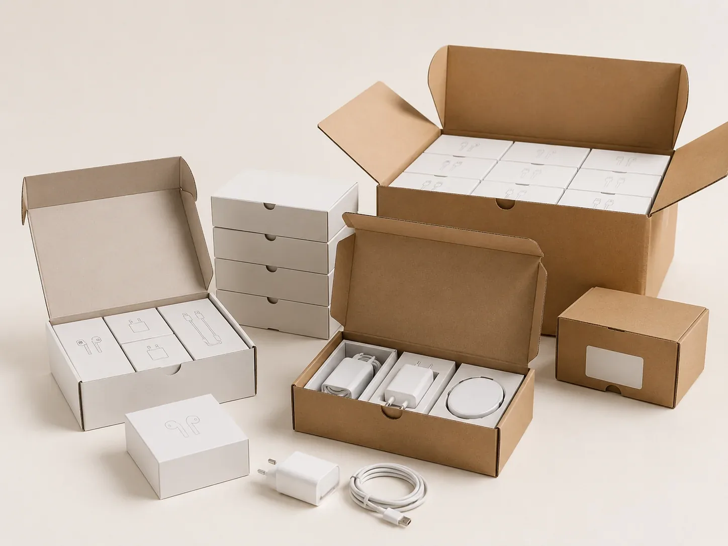 Wholesale electronics packaging.