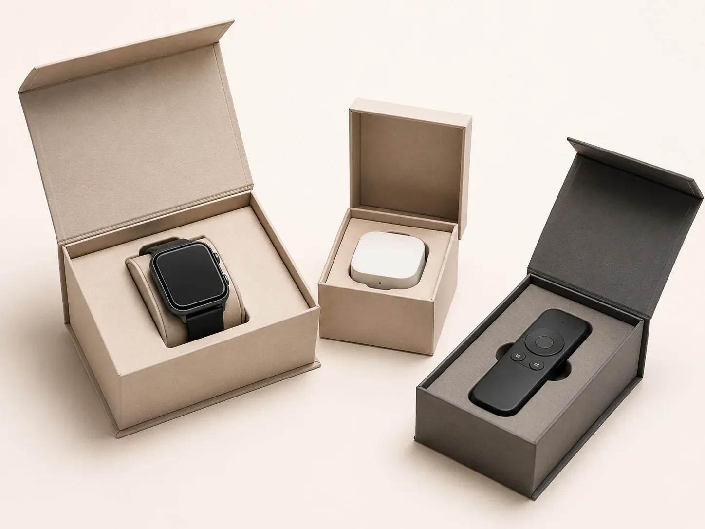 Smart device packaging.