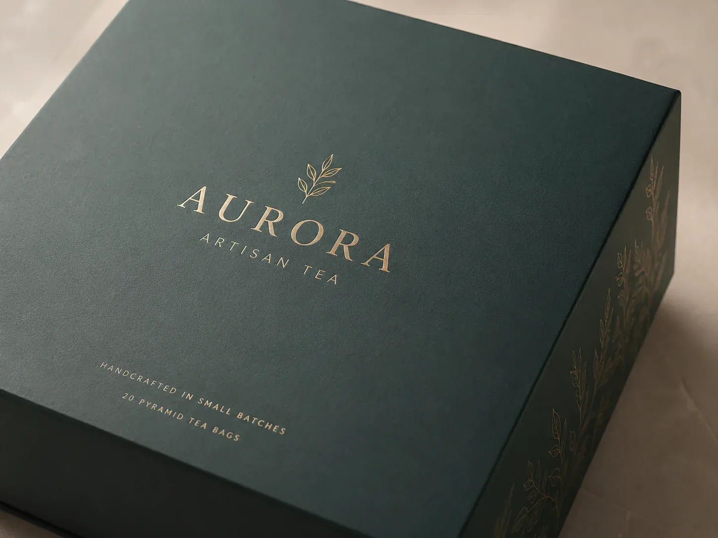 Matte lamination on food packaging.