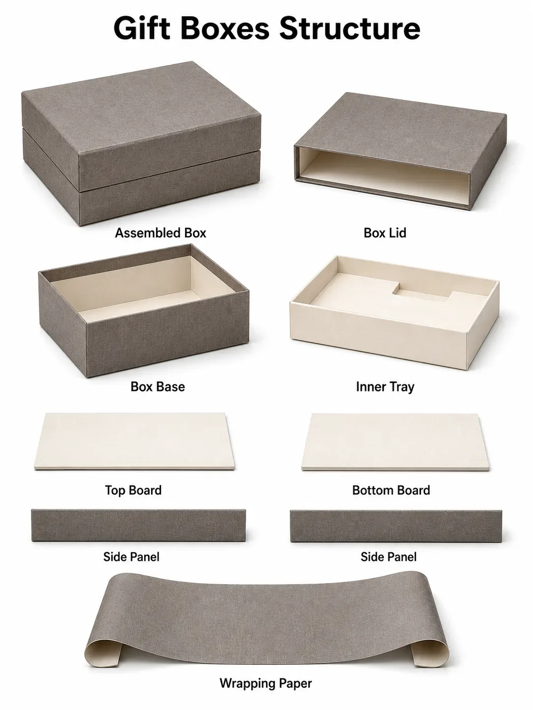 Custom gift box inserts and packaging solutions for product protection and presentation