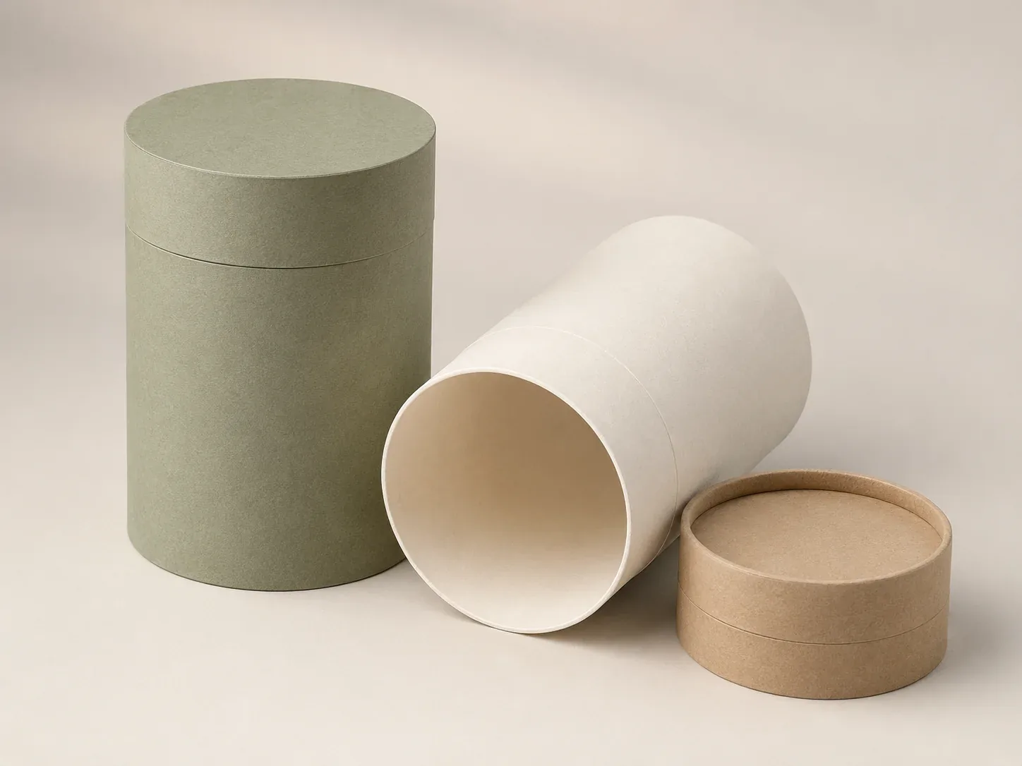 Tube gift boxes