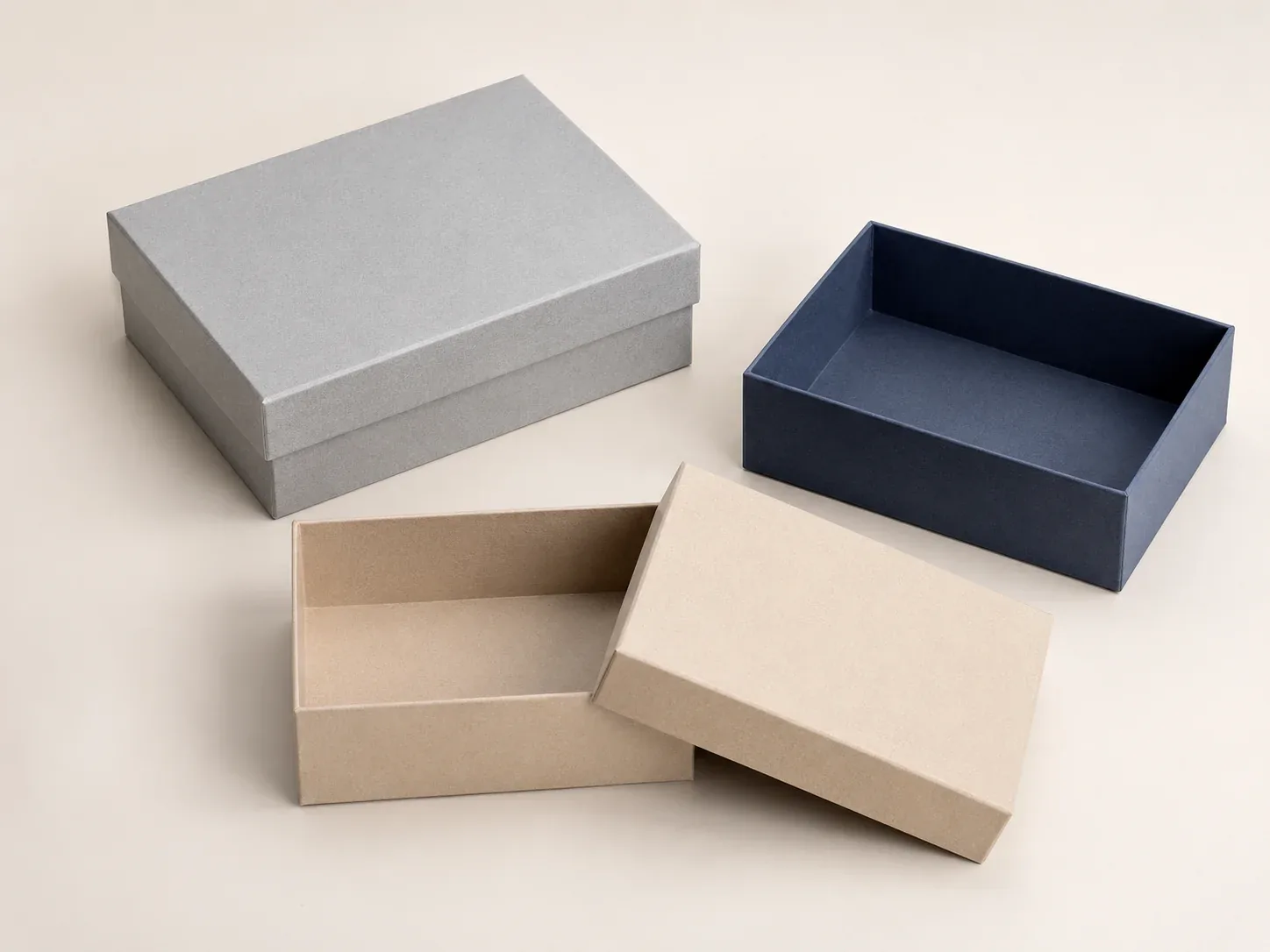 Lid and base boxes