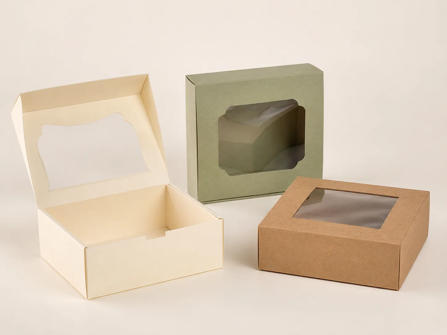 Window gift boxes