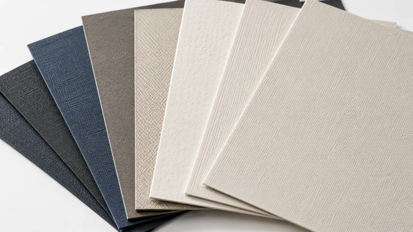 Textured specialty paper for luxury magnetic gift boxes