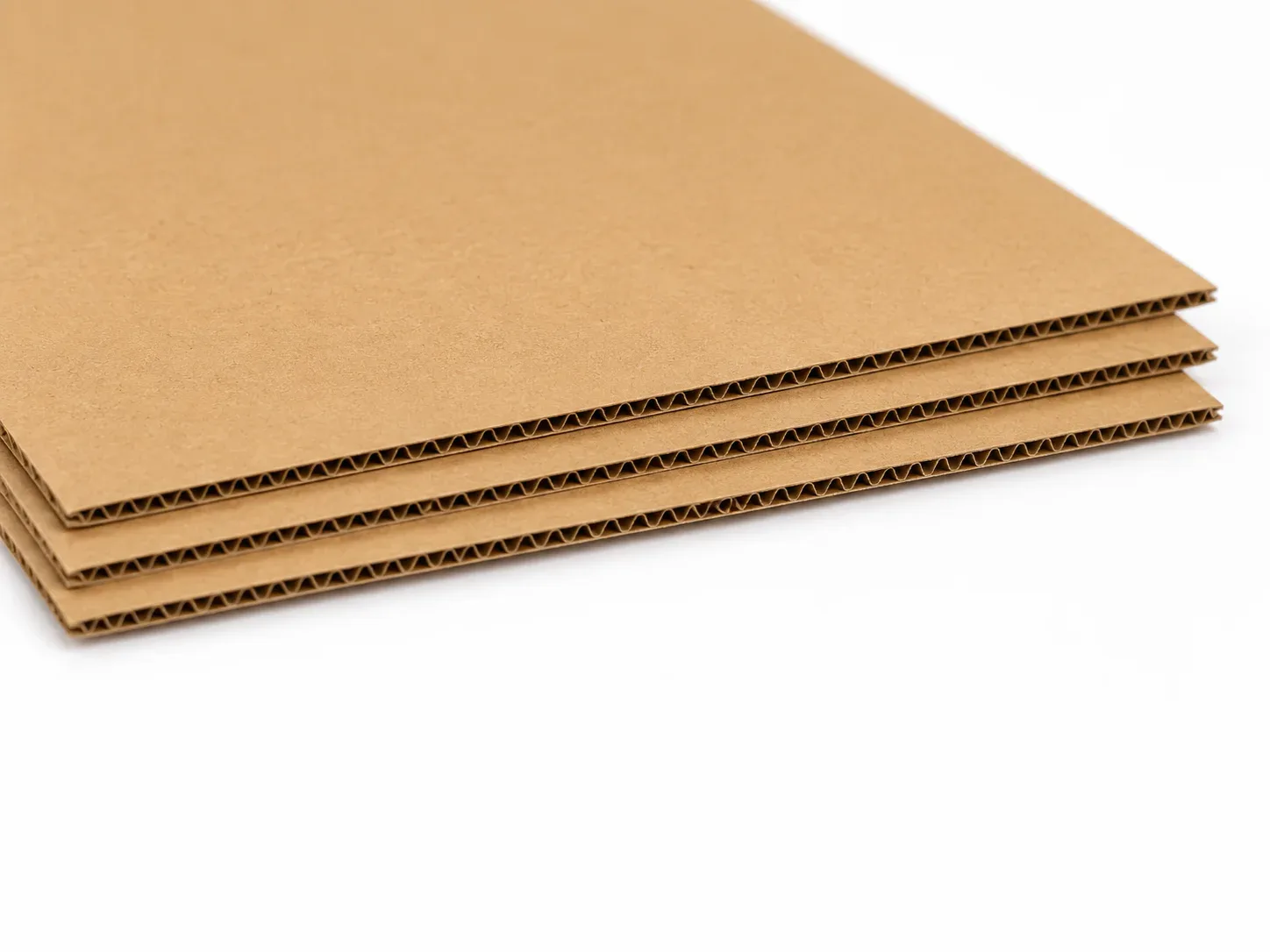 F-Flute Board paper packaging material sample