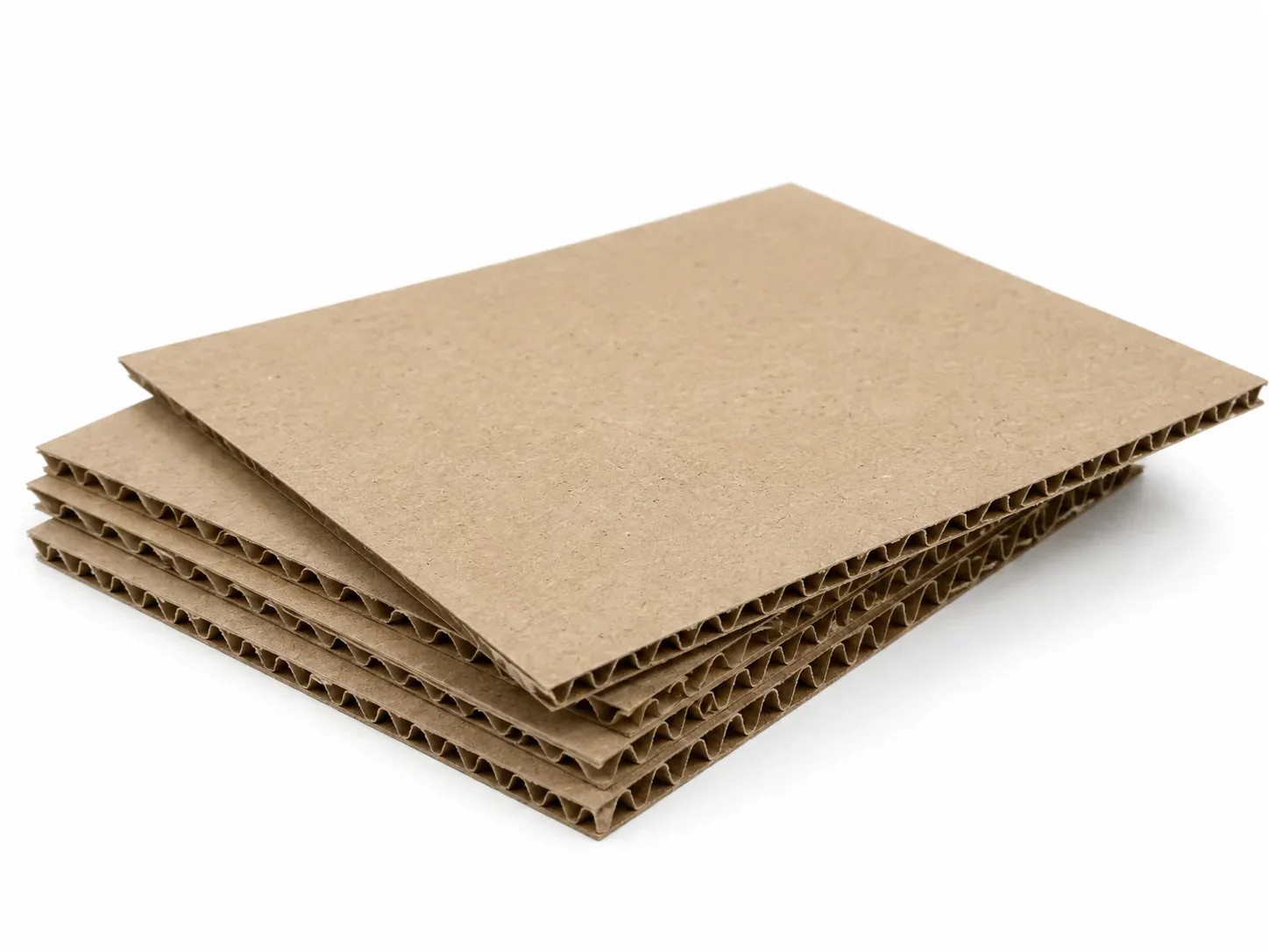 Test Liner paper packaging material sample