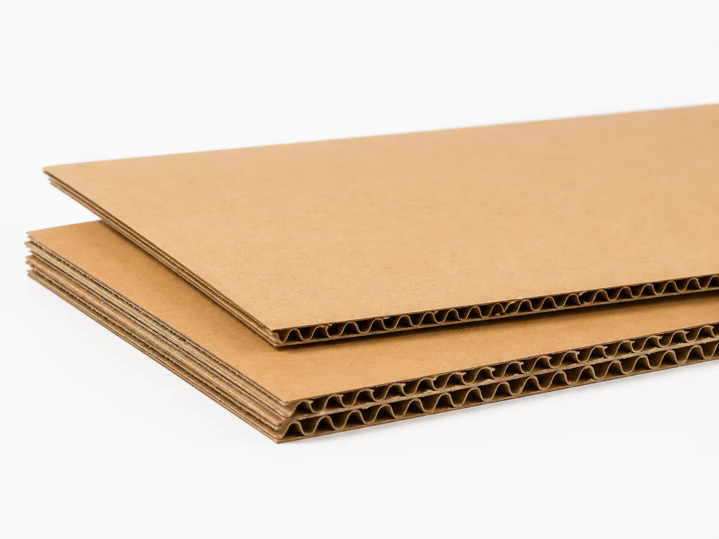 C-Flute Board paper packaging material sample