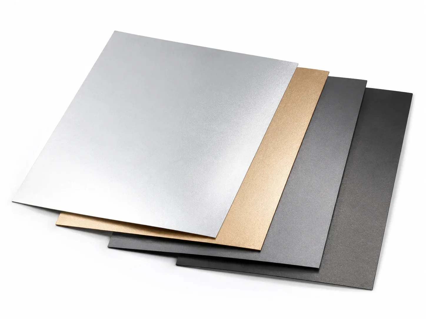 Metallic Paper paper packaging material sample