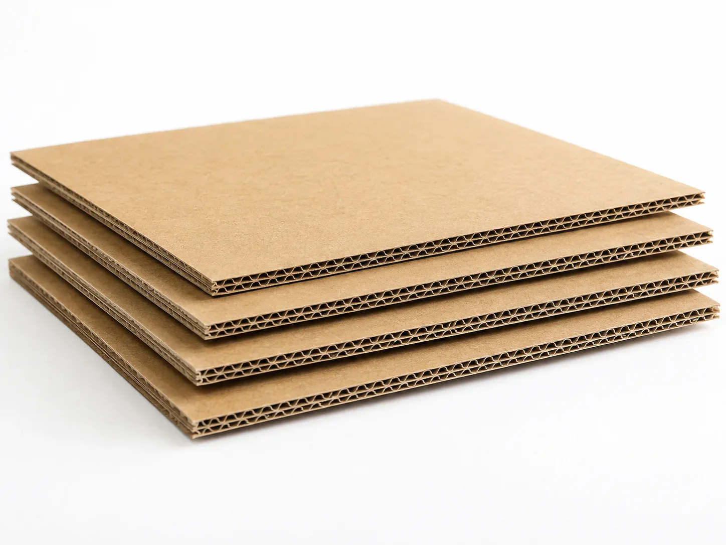 Micro-Flute Board paper packaging material sample