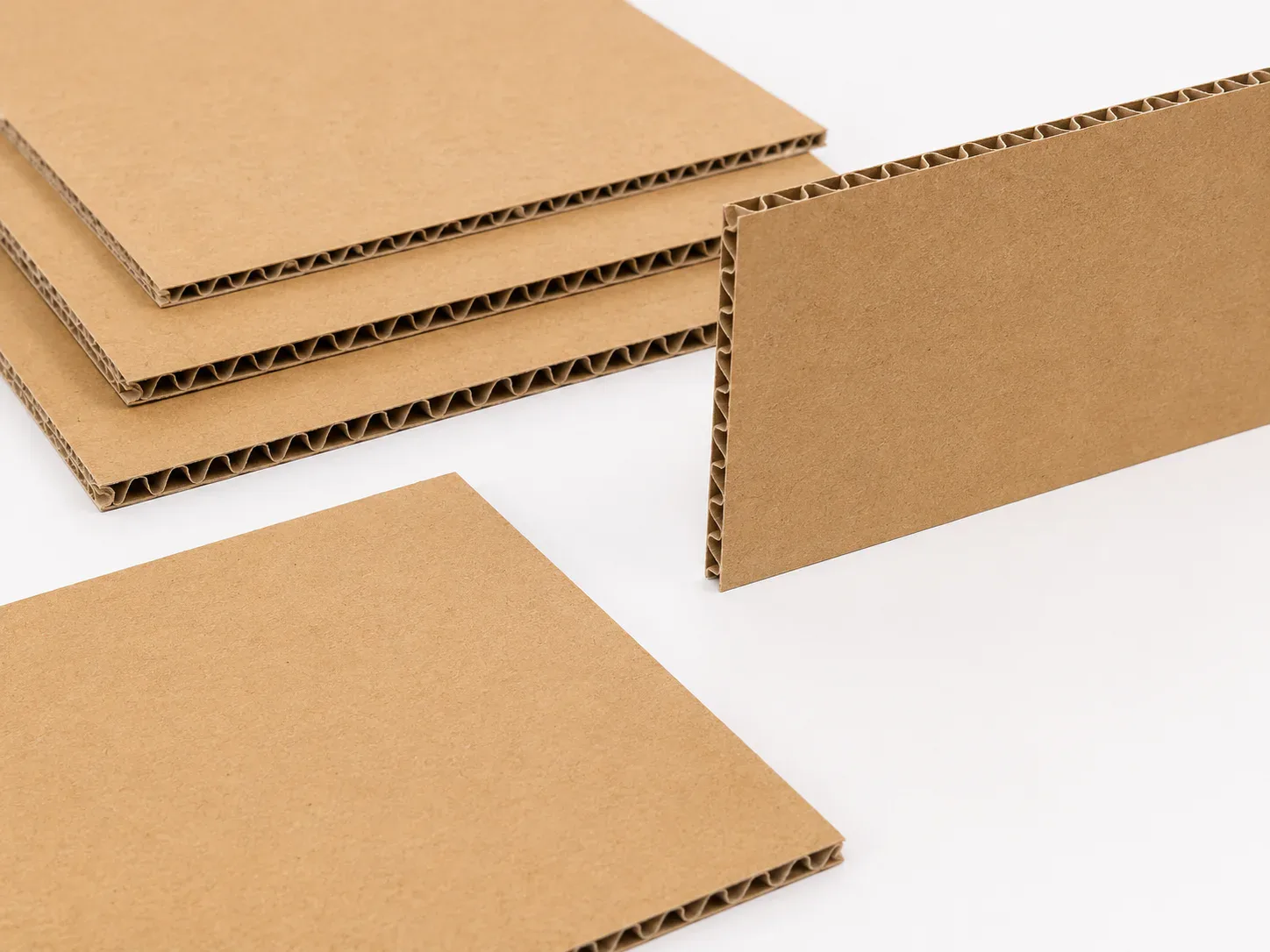 Kraft Liner Mailer Board paper packaging material sample